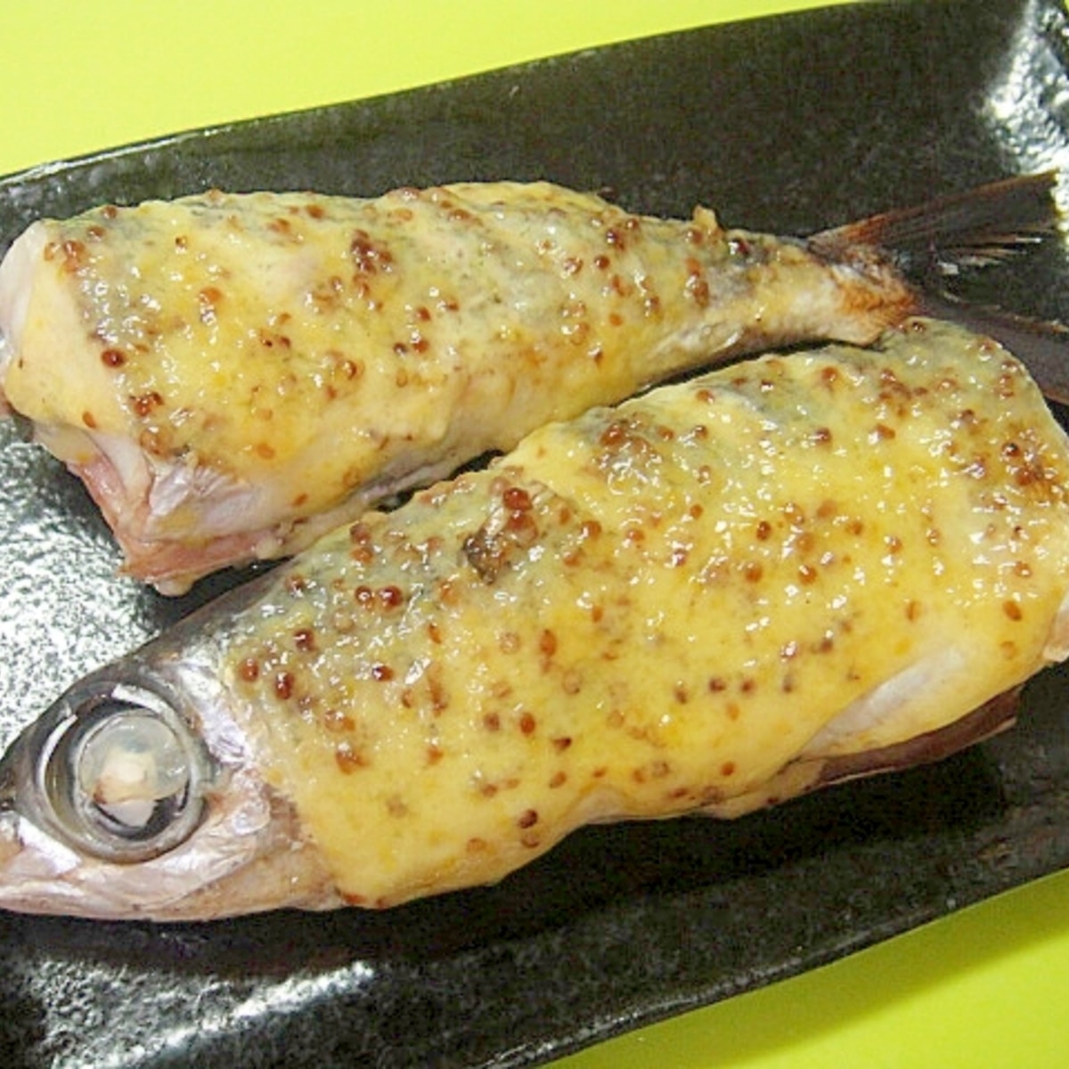 飛び魚のマスタードマヨ焼き レシピ 作り方 By Mint74 楽天レシピ 飛び魚のマスタードマヨ焼き レシピ 作り方 By Mint74 楽天レシピ